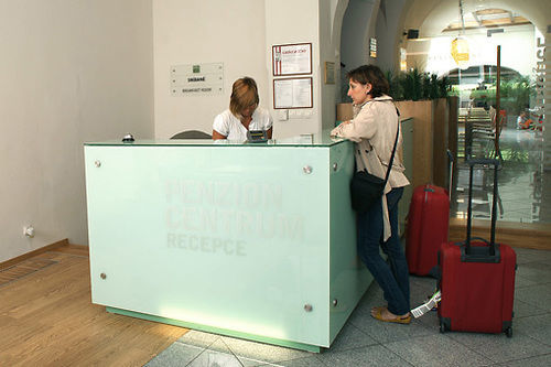 Hotel V Centru Czeskie Budziejowice Zewnętrze zdjęcie